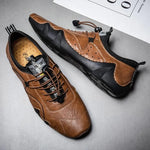 Men's Bungee-Lace Round Toe Shoes
