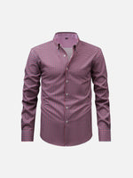 Men’s Button Down Long Sleeve Collared Shirt