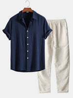 Men's Casual Two-Piece Summer Lounge Set
