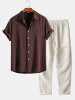 Men's Casual Two-Piece Summer Lounge Set