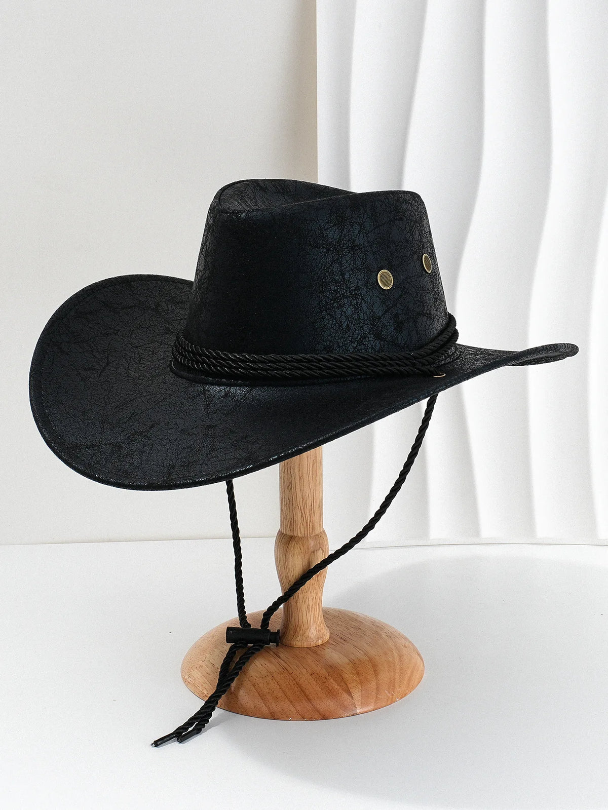 Men’s Chin Strap Western Cowboy Hat