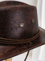 Men’s Chin Strap Western Cowboy Hat