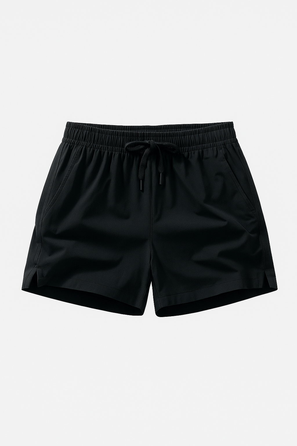 Men’s Drawstring Elastic Waist Side Pocket Shorts