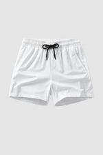 Men’s Drawstring Elastic Waist Side Pocket Shorts