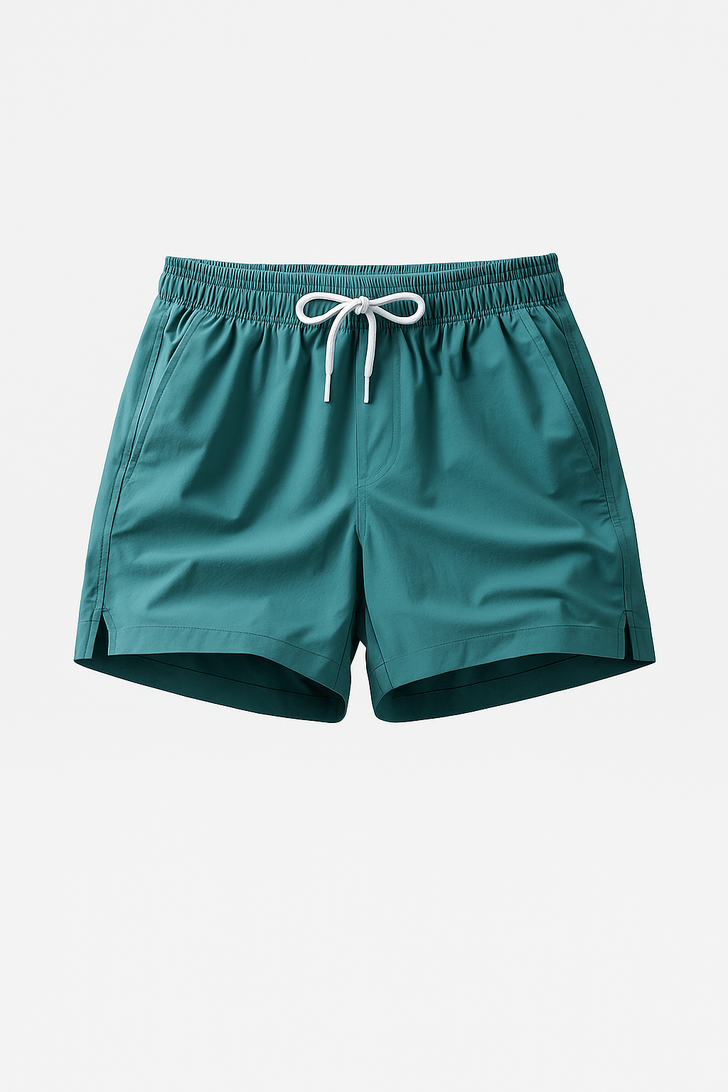 Men’s Drawstring Elastic Waist Side Pocket Shorts
