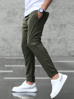 Men’s Elastic Waist Drawstring Slim Fit Pants