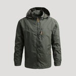Men’s Hooded Full Zip Windbreaker Jacket