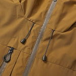 Men’s Hooded Zip Front Multi Pocket Windbreaker Jacket