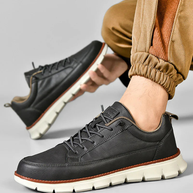 Men’s Lace Up Low Top Casual Sneakers