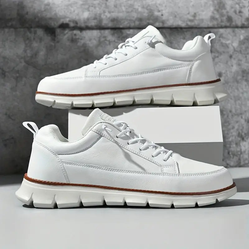 Men’s Lace Up Low Top Casual Sneakers
