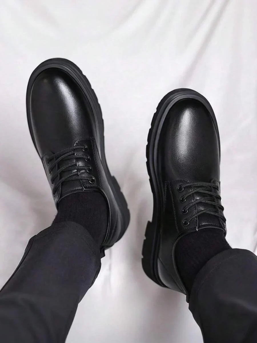 Men's Lace Up Platform Shoes