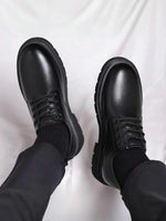 Men's Lace Up Platform Shoes