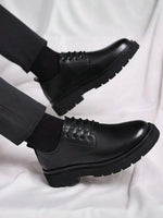 Men's Lace Up Platform Shoes