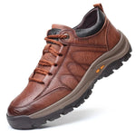 Men's Lace-Up Round Toe Shoes