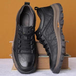 Men's Lace-Up Round Toe Shoes