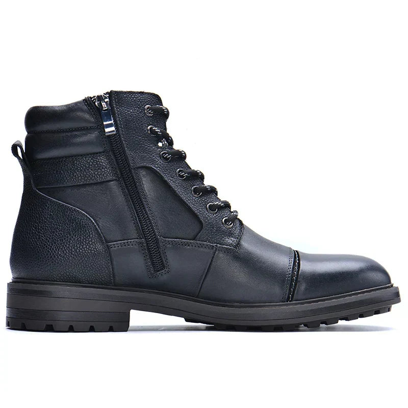 Men’s Lace Up Side Zip Boots