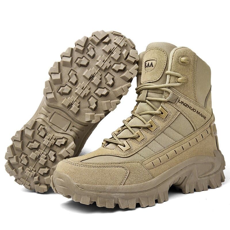 Men’s Lace-Up Tactical Hiking Work Boots