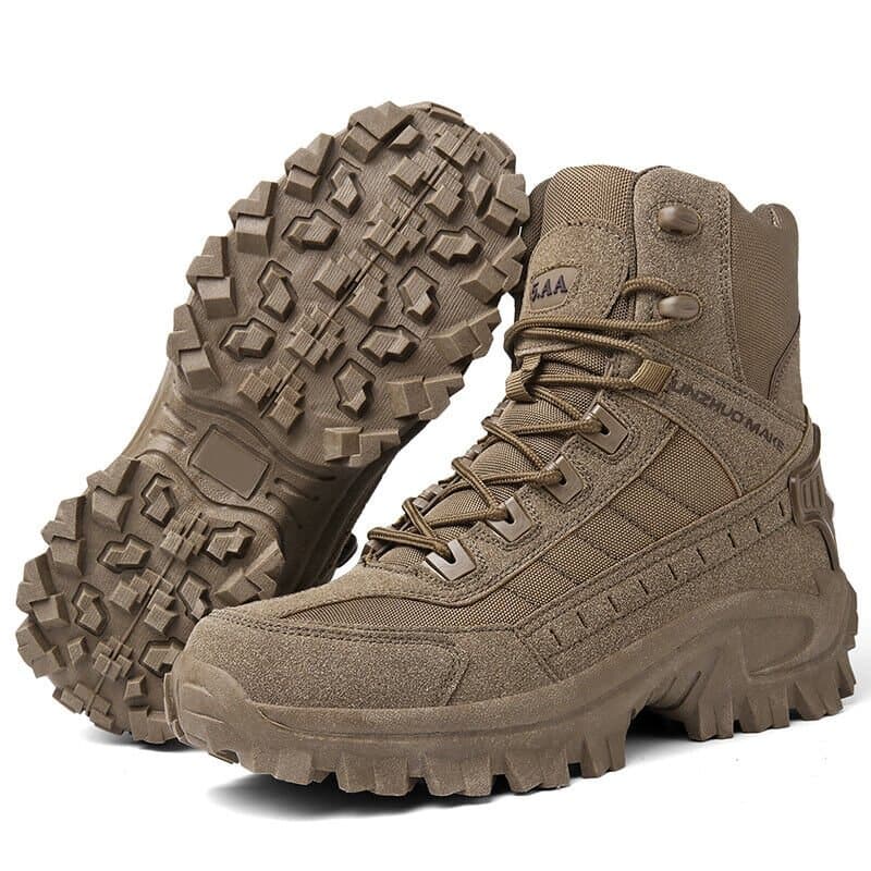 Men’s Lace-Up Tactical Slip Resistant Work Boots