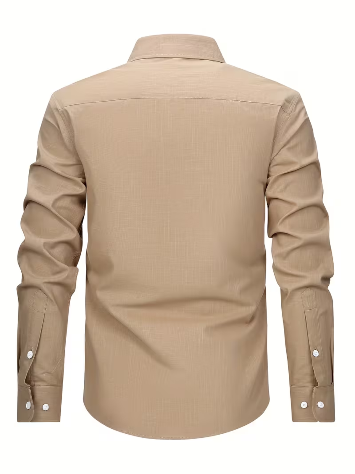 Men's Long Sleeve Chest Pocket Button Down Shirt