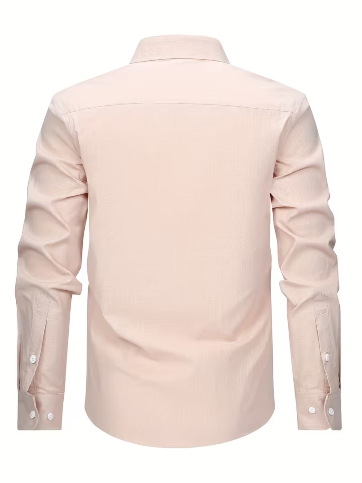 Men's Long Sleeve Chest Pocket Button Down Shirt