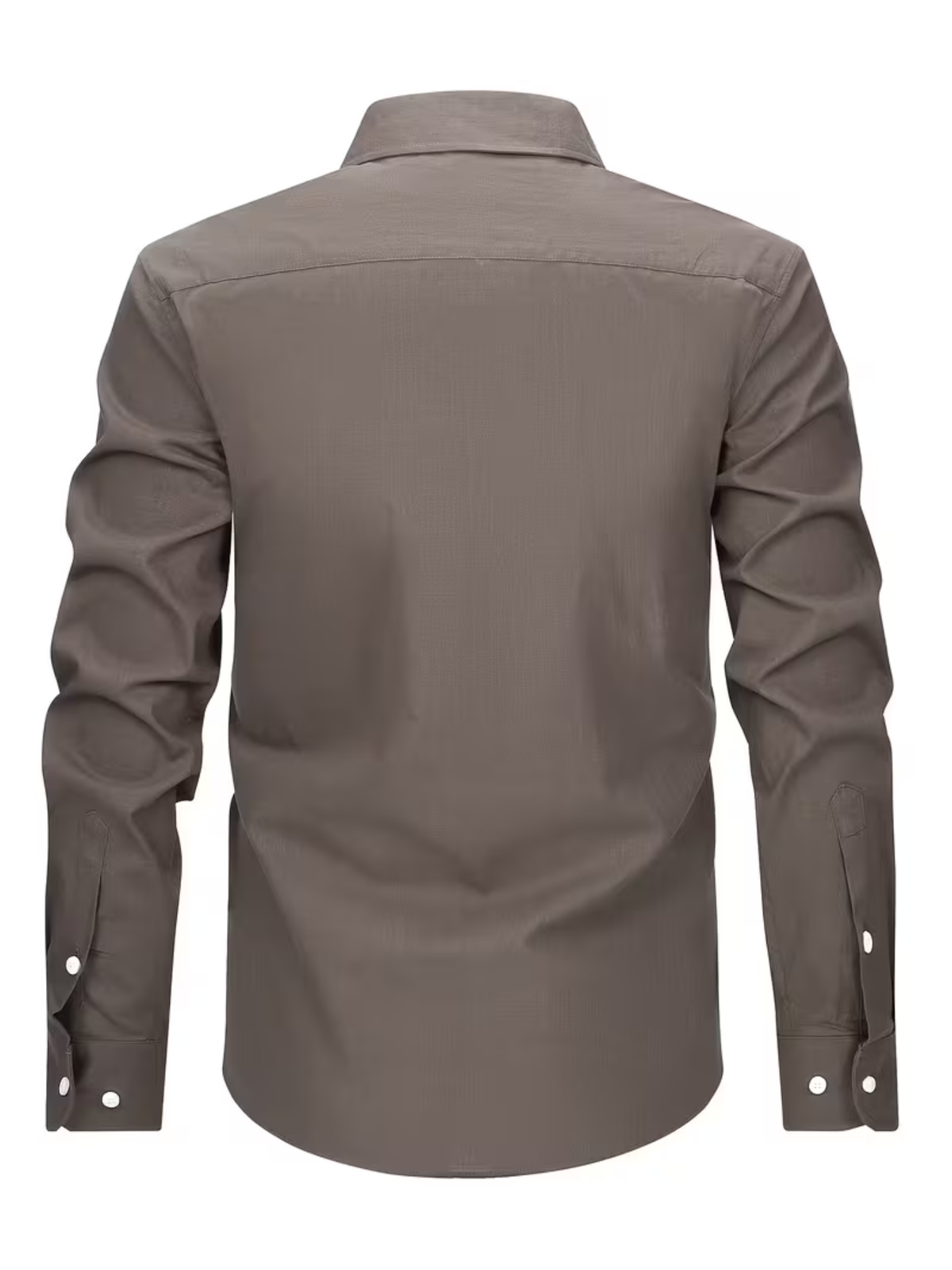 Men's Long Sleeve Chest Pocket Button Down Shirt