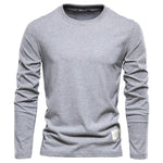 Men’s Long Sleeve Crew Neck T-Shirt
