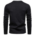 Men’s Long Sleeve Henley T-Shirt