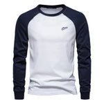 Men’s Long Sleeve O-neck Collar T-Shirt