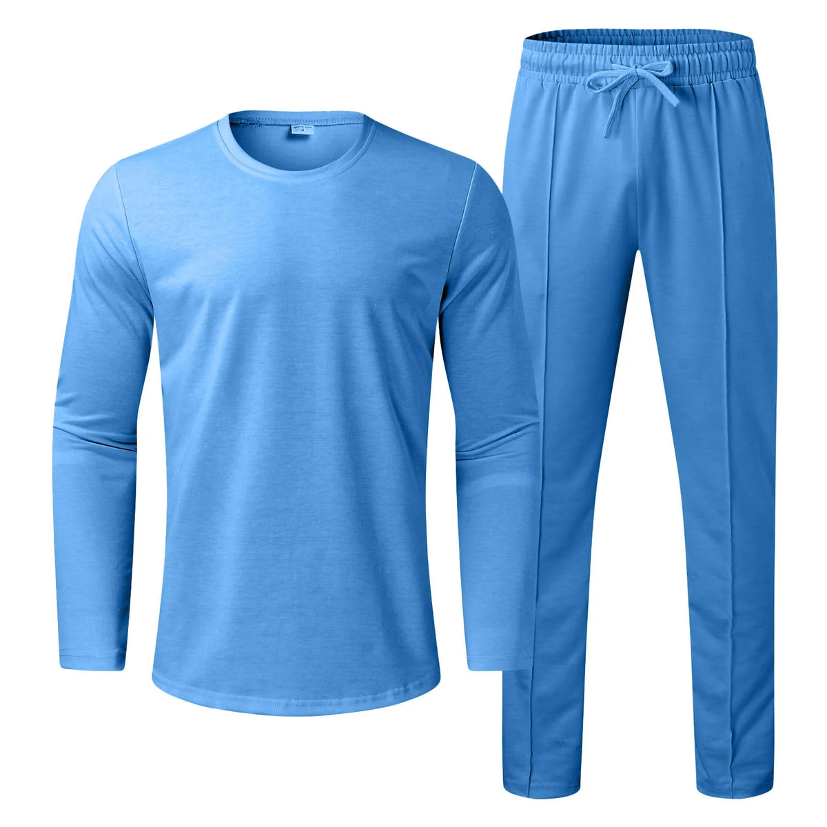 Men’s Long Sleeve T-Shirt and Jogger Pants 2 Piece Lounge Set