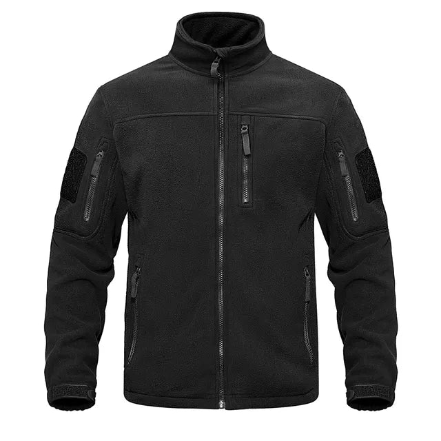 Men's Long Sleeve Zip Front Fleece Jacket