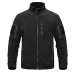 Men's Long Sleeve Zip Front Fleece Jacket