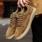 Men’s Low Top Sneakers with Lace Closure