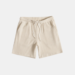 Men’s Short Sleeve Shirt and Drawstring Shorts 2 Piece Set