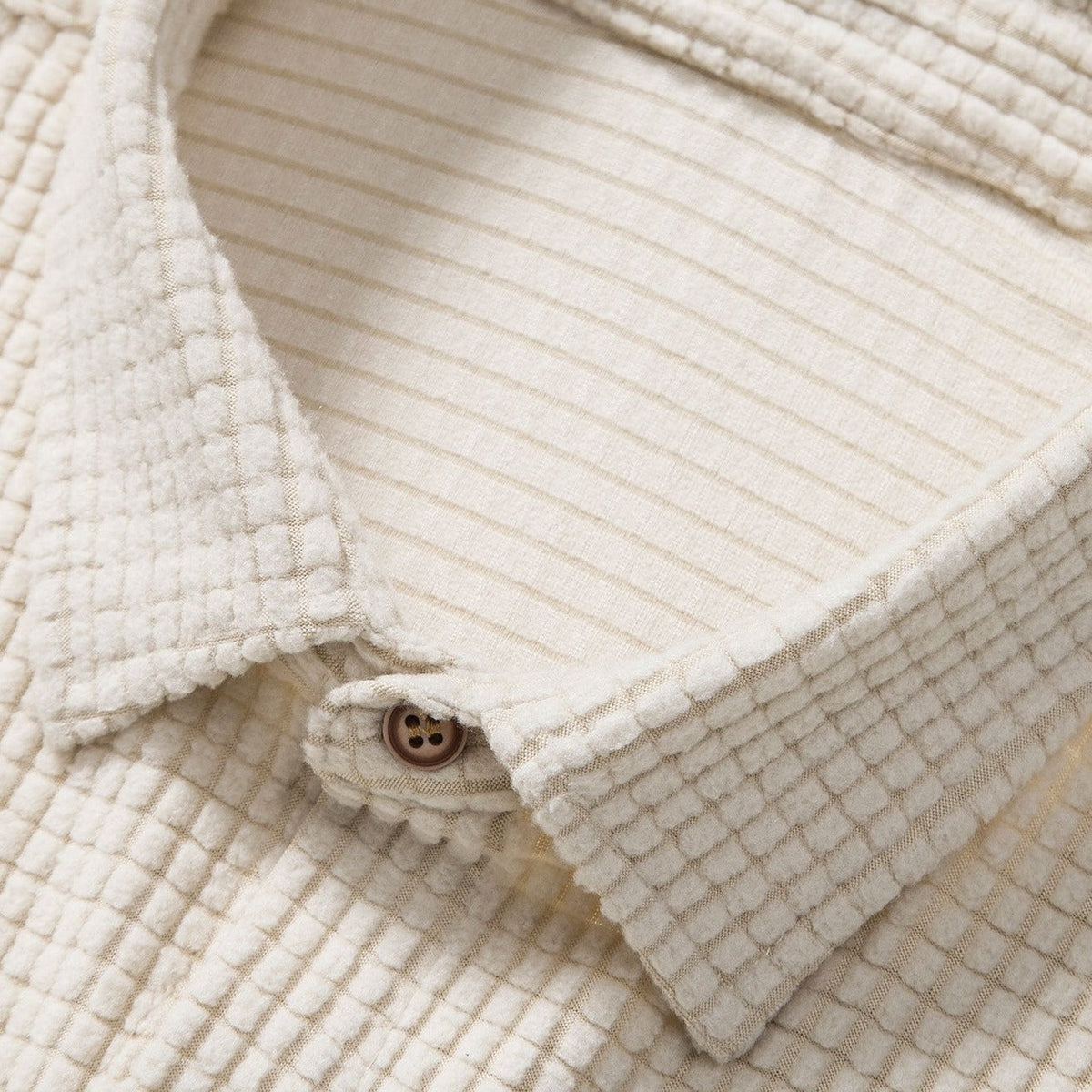 Men’s Short Sleeve Shirt and Drawstring Shorts 2 Piece Set