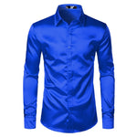 Men’s Slim Fit Button Down Dress Shirt
