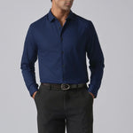 Men’s Slim Fit Long Sleeve Button Up Shirt