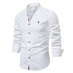 Men’s Slim Fit Mandarin Collar Button Shirt