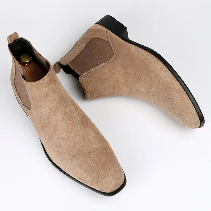 Men’s Slip-On Chelsea Ankle Boots