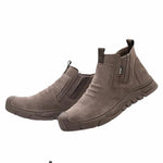 Men’s Slip-On Steel Toe Work Boots