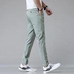 Men's Tapered-Cut Slim Fit Side-Pocket Pants
