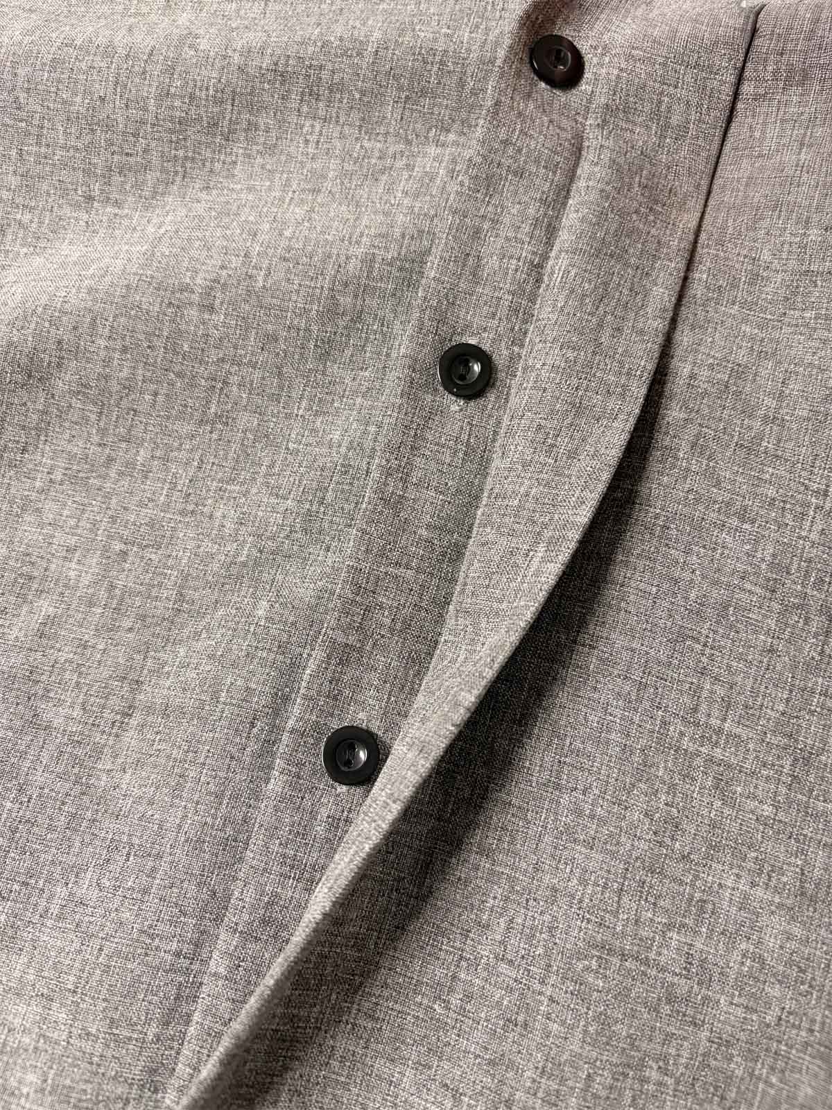 Men’s Textured Button Down Short Sleeve Collared Casual Shirt