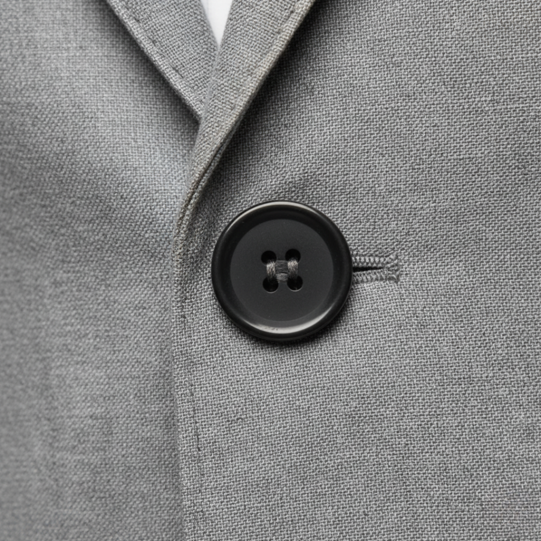 Men's Two-Button Flap-Pocket Blazer
