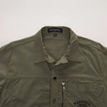 Men’s Zip Pocket Button Down Shirt