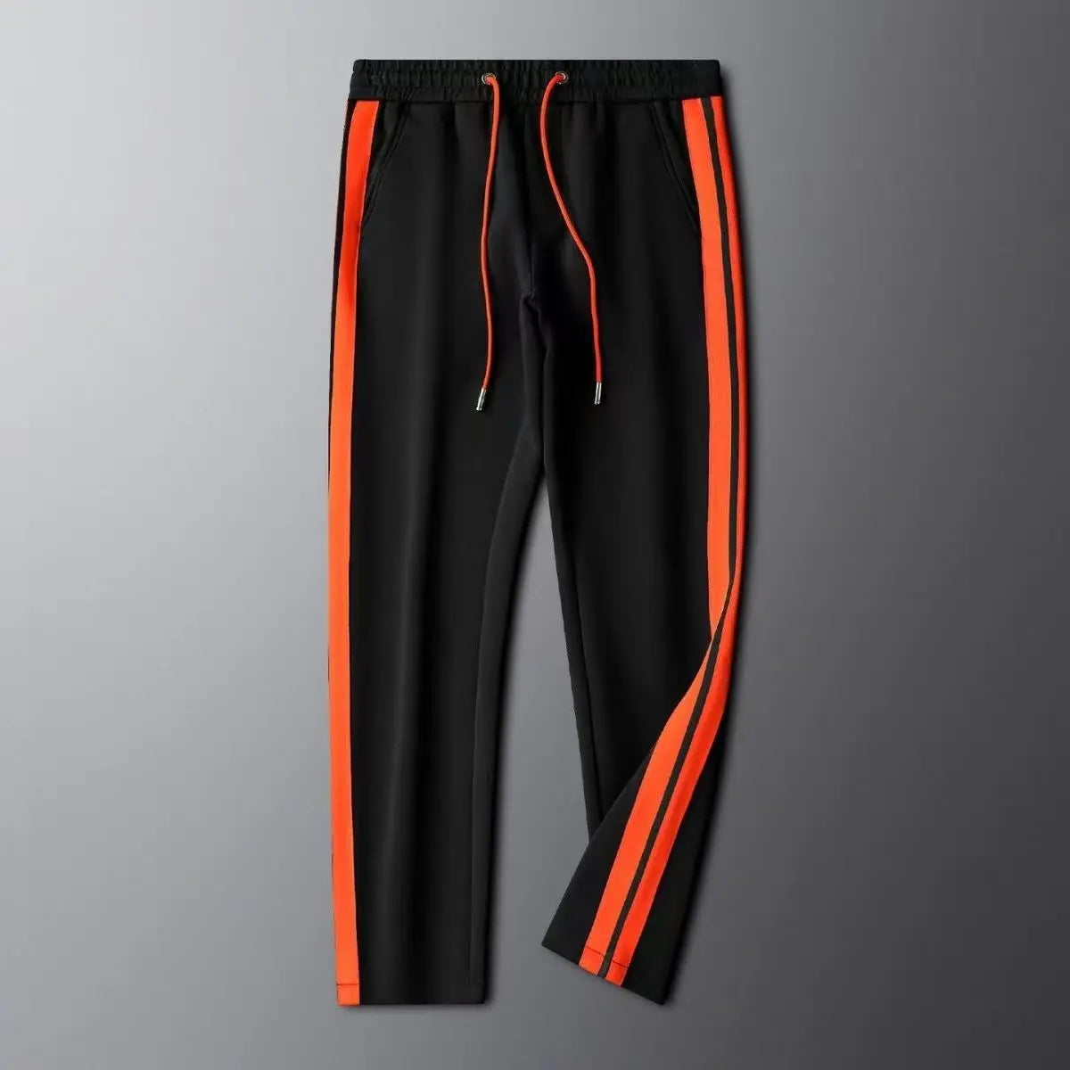 Men's Zip-Up Hoodie and Straight-Leg Pants 2 Piece Tracksuit Set