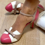 Women’s Closed-Toe Ankle Strap Heel Shoes