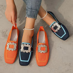 Women’s Closed-Toe Buckle Slip-On Loafers