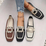 Women’s Closed-Toe Buckle Slip-On Loafers