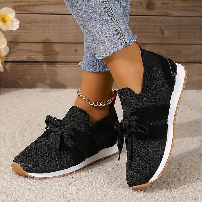 Women’s Closed-Toe Lace-Up Low-Top Shoes