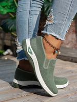 Women’s Closed-Toe Low-Top Slip-On Shoes