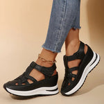 Women’s Closed-Toe Platform Slingback Sandals